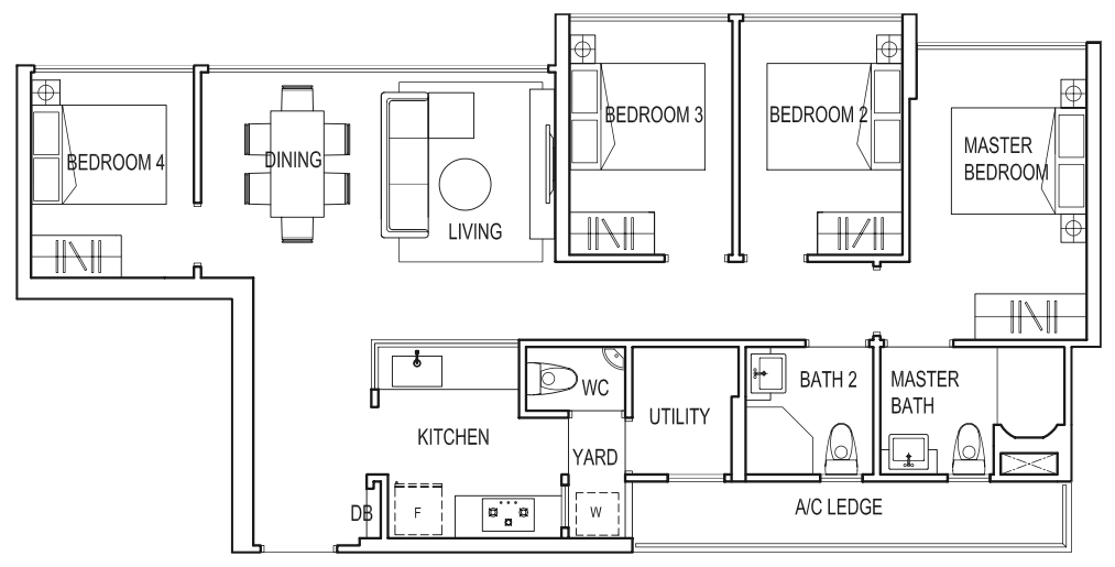 Symphony Suites Floor Plan
