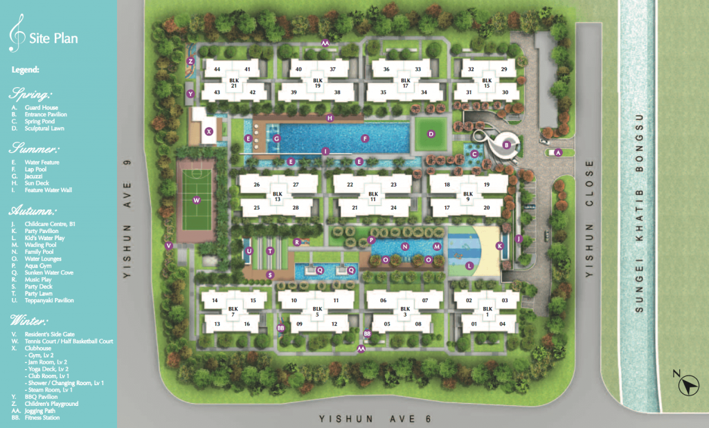 Symphony Suites Site Plan
